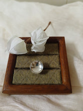 Load image into Gallery viewer, Silver Concave Ring