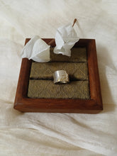 Load image into Gallery viewer, Twisted Sterling Silver Ring with Rope
