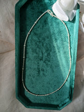 Load image into Gallery viewer, Silver Beaded Necklace Minimalist Charm
