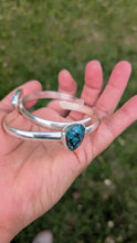 Load image into Gallery viewer, Turquoise Cuff Bracelet 925 Sterling Silver
