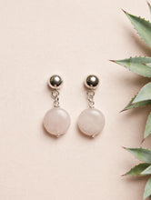 Load image into Gallery viewer, Rose Quartz Earrings
