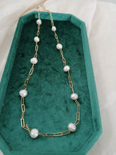 Load image into Gallery viewer, Gold-Plated Freshwater Pearl Necklace
