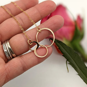 Three Together Necklace