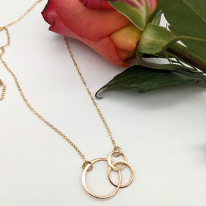 Three Together Necklace